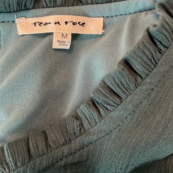 Neesee's Dress Tea N Rose Hilda Embroidered Midi Dress Size M - Picture 7 of 8